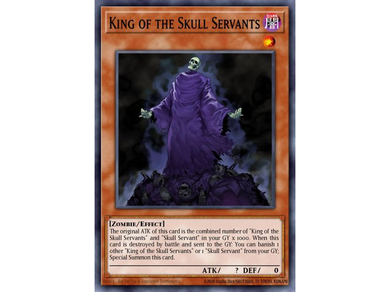 King of the Skull Servants (Super Rare)