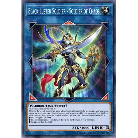 Black Luster Soldier - Soldier of Chaos (Ultimate Rare)
