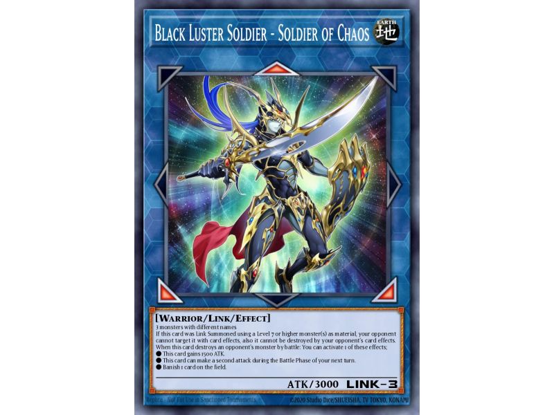 Black Luster Soldier - Soldier of Chaos (Ultimate Rare)