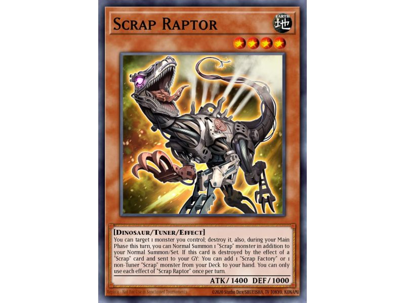 Scrap Raptor (Super Rare)