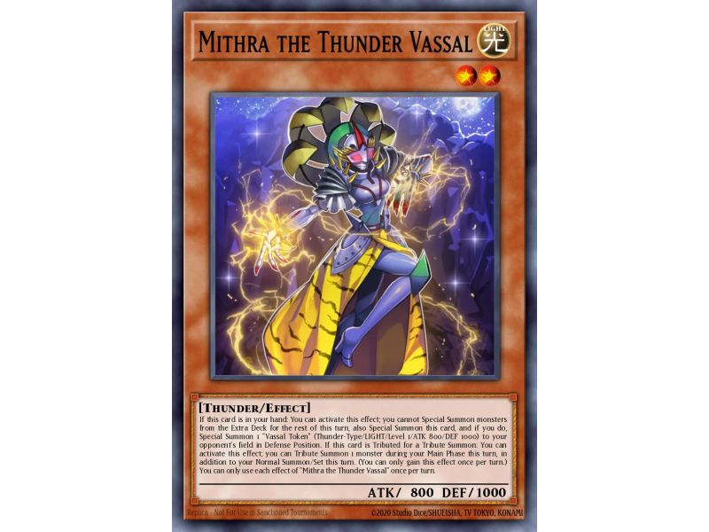 Mithra the Thunder Vassal (Super Rare)