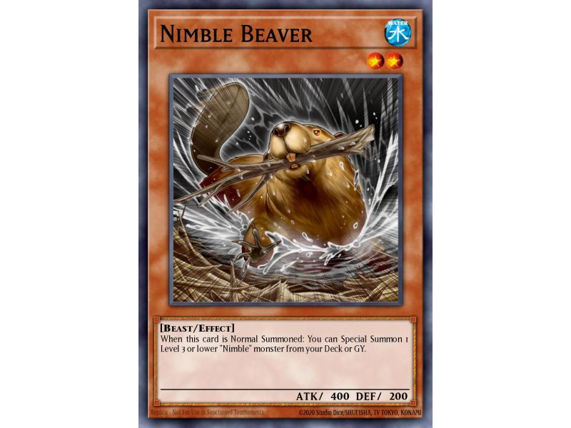Nimble Beaver (Super Rare)