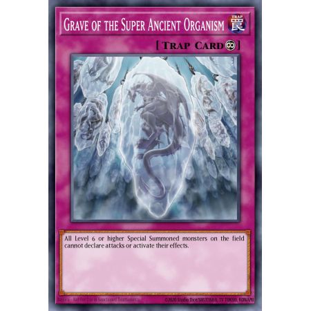 Grave of the Super Ancient Organism (Super Rare)