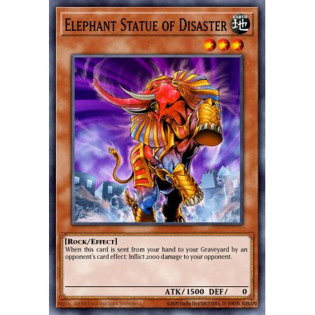 Elephant Statue of Disaster (Common)