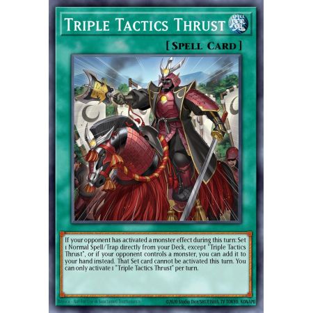 Triple Tactics Thrust (Ultimate Rare)