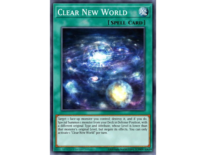 Clear New World (Super Rare)