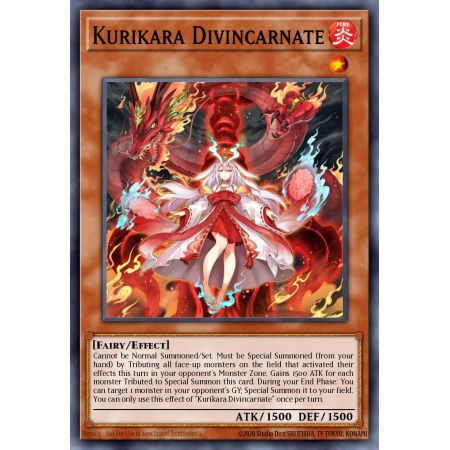 Kurikara Divincarnate (Ultimate Rare)