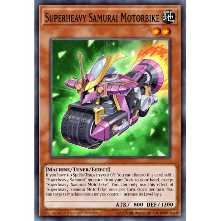 Superheavy Samurai Motorbike (Super Rare)