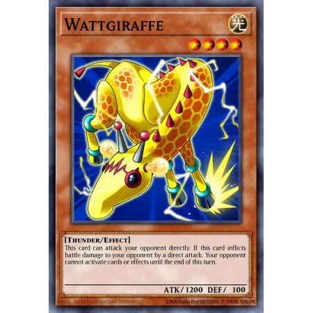 Wattgiraffe (Common)