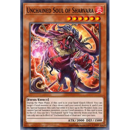 Unchained Soul of Sharvara (Super Rare)