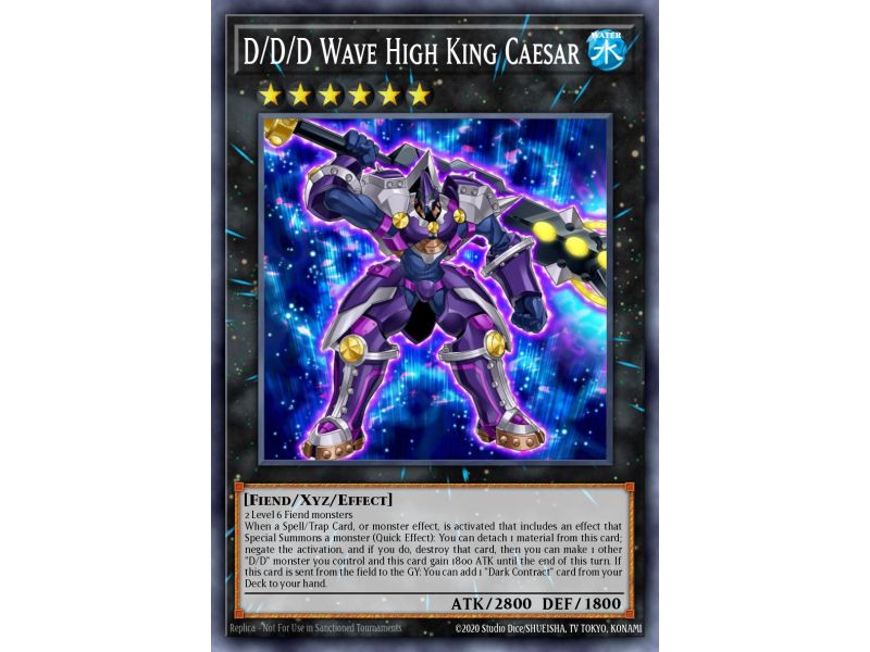 D/D/D Wave High King Caesar (Super Rare)