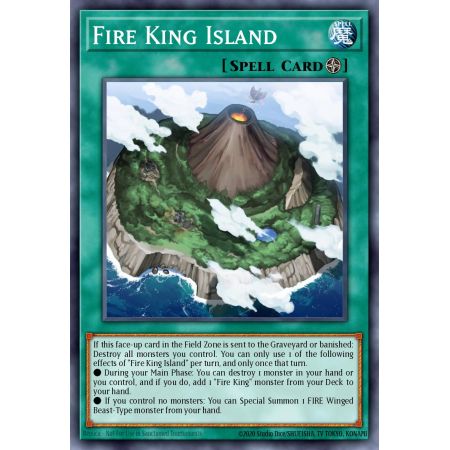 Fire King Island (Super Rare)