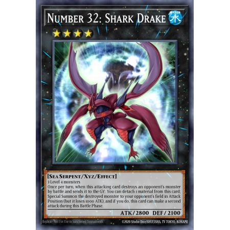 Number 32: Shark Drake (Common)