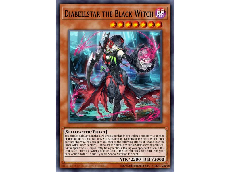Diabellstar the Black Witch (Ultimate Rare)