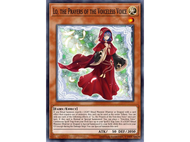 Lo, the Prayers of the Voiceless Voice (Ultimate Rare)