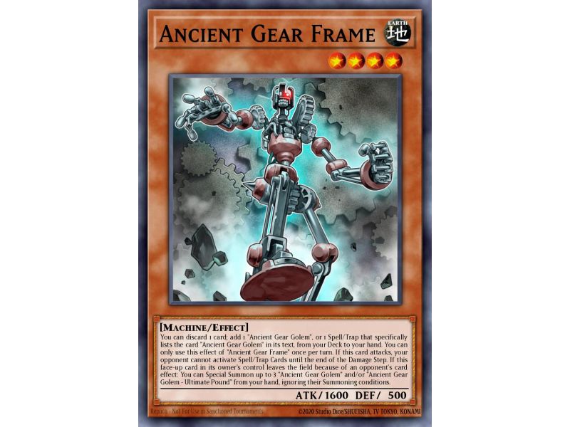 Ancient Gear Frame (Super Rare)