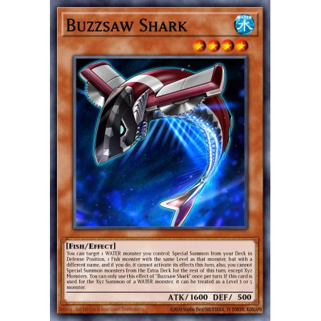 Buzzsaw Shark (Super Rare)