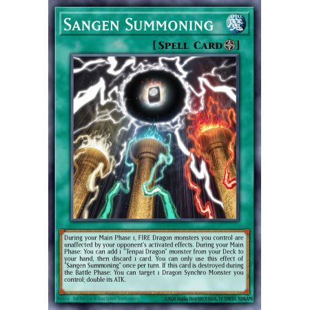 Sangen Summoning (Super Rare)