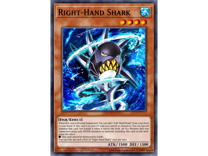 Right-Hand Shark (Common)