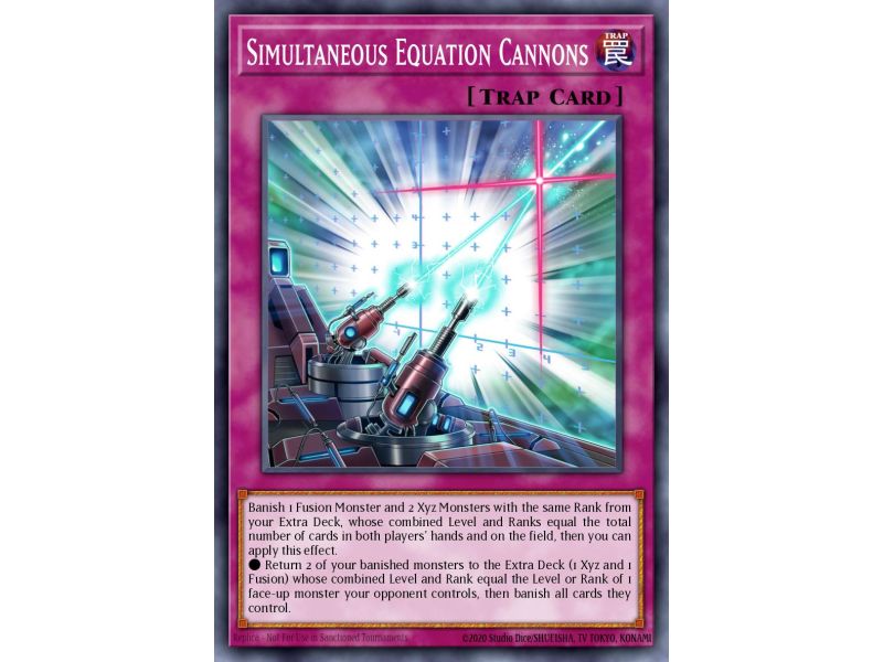 Simultaneous Equation Cannons (Super Rare)
