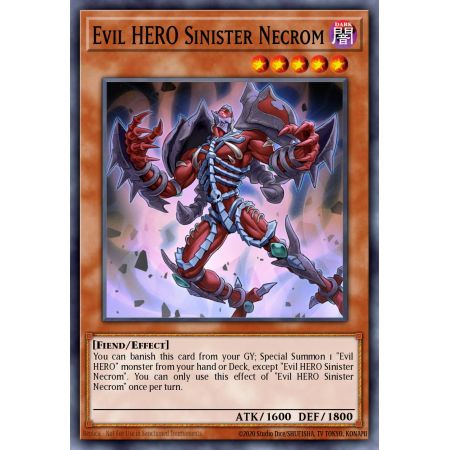 Evil HERO Sinister Necrom (Common)