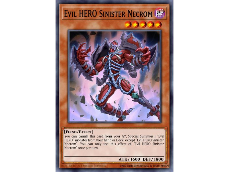 Evil HERO Sinister Necrom (Common)