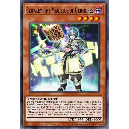 Crowley, the Magistus of Grimoires (Common)