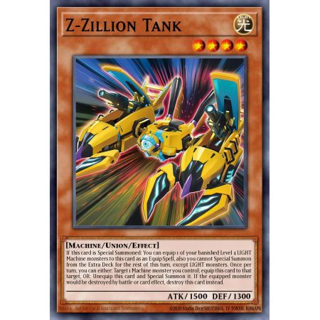 Z-Zillion Tank (Super Rare)