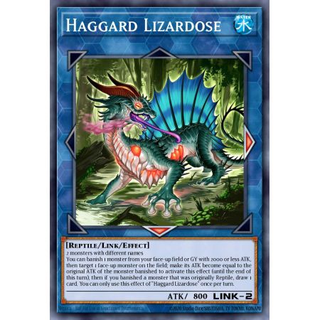 Haggard Lizardose (Super Rare)
