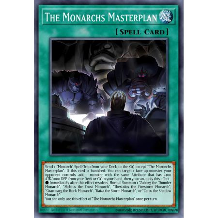 The Monarchs Masterplan (Super Rare)