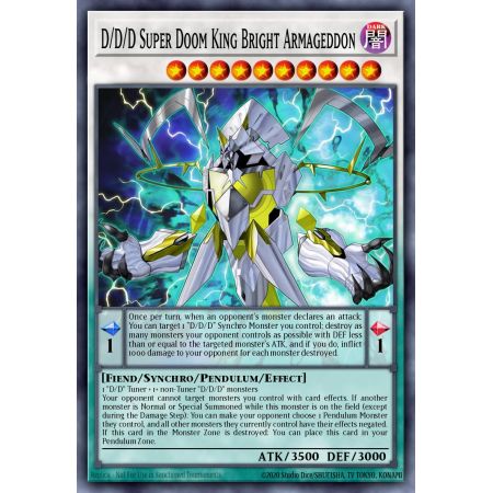 D/D/D Super Doom King Bright Armageddon (Common)
