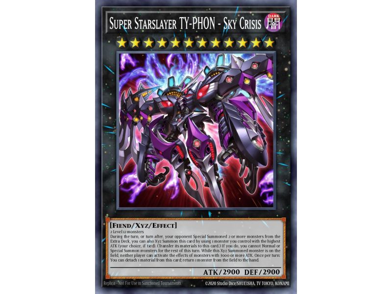 Super Starslayer TY-PHON - Sky Crisis (Ultimate Rare)
