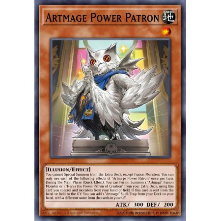 Artmage Power Patron (Super Rare)
