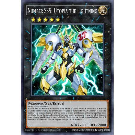 Number S39: Utopia the Lightning (Ultimate Rare)