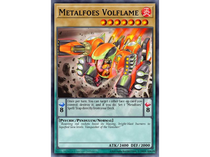 Metalfoes Volflame (Super Rare)