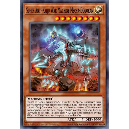 Super Anti-Kaiju War Machine Mecha-Dogoran (Common)