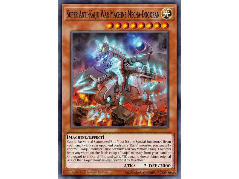 Super Anti-Kaiju War Machine Mecha-Dogoran (Common)
