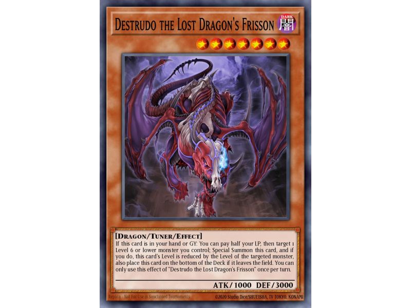 Destrudo the Lost Dragon's Frisson (Super Rare)