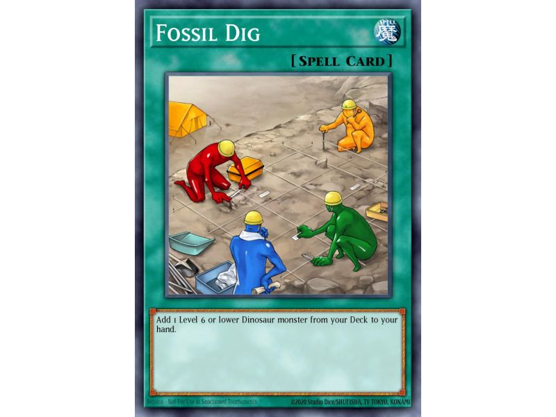 Fossil Dig (Super Rare)