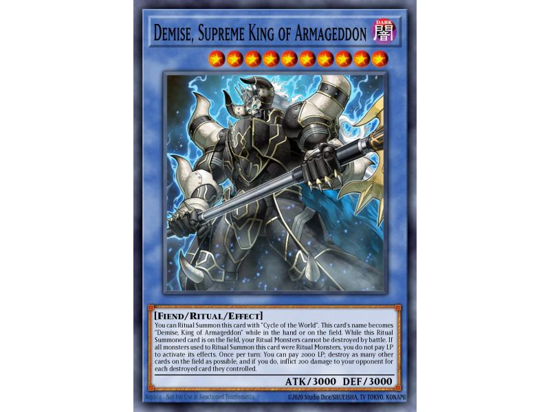 Demise, Supreme King of Armageddon (Super Rare)
