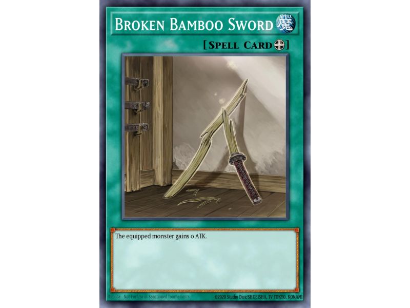 Broken Bamboo Sword (Super Rare)