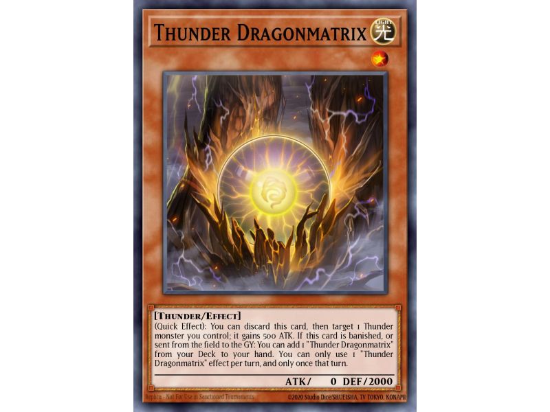 Thunder Dragonmatrix (Super Rare)