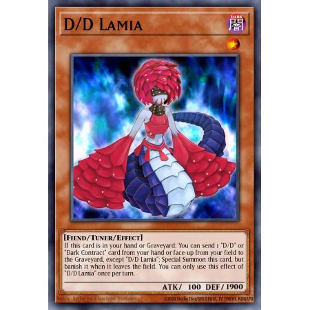 D/D Lamia (Super Rare)