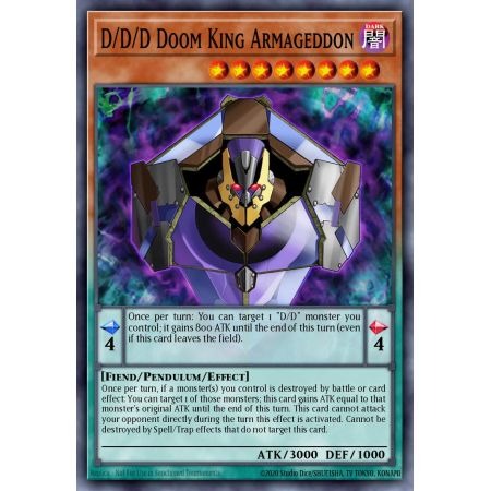 D/D/D Doom King Armageddon (Common)