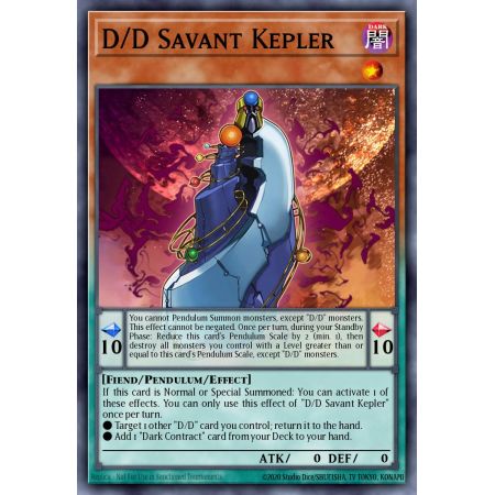 D/D Savant Kepler (Common)