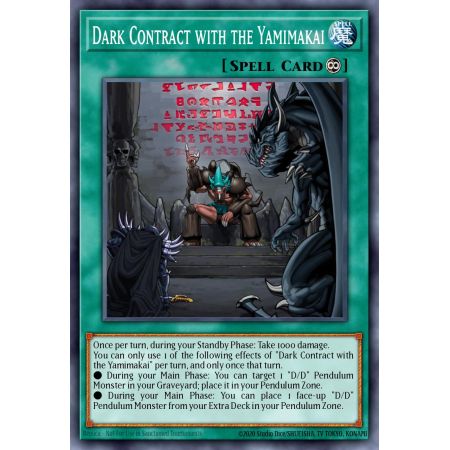 Dark Contract with the Yamimakai (Common)