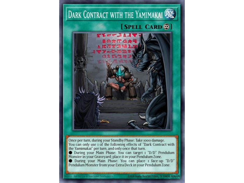 Dark Contract with the Yamimakai (Common)