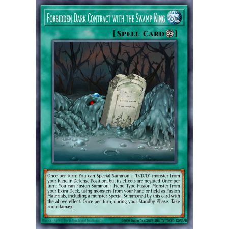 Forbidden Dark Contract with the Swamp King (Common)