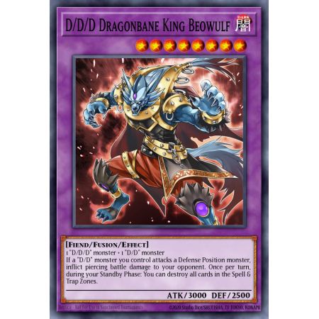 D/D/D Dragonbane King Beowulf (Ultra Rare)