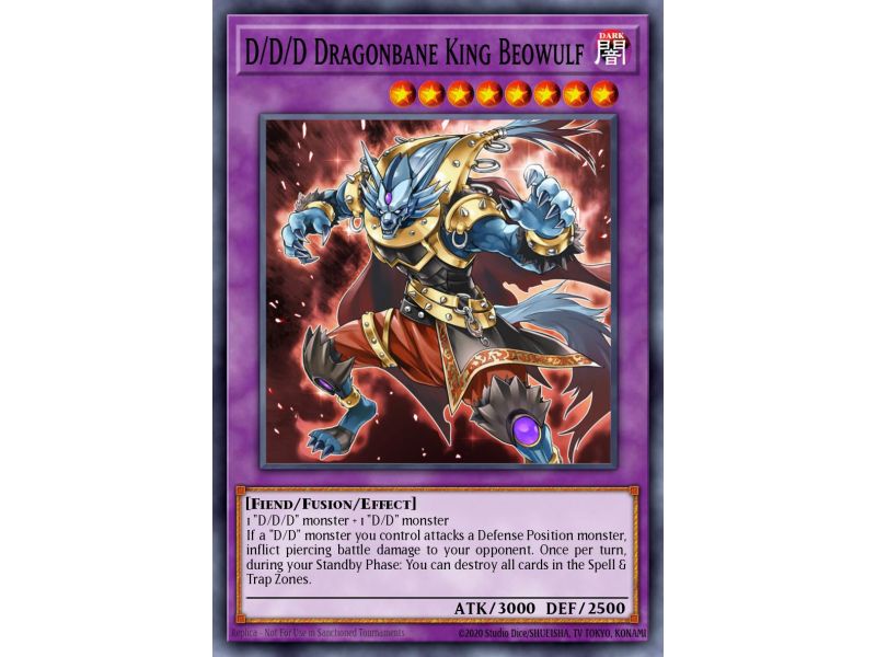 D/D/D Dragonbane King Beowulf (Ultra Rare)